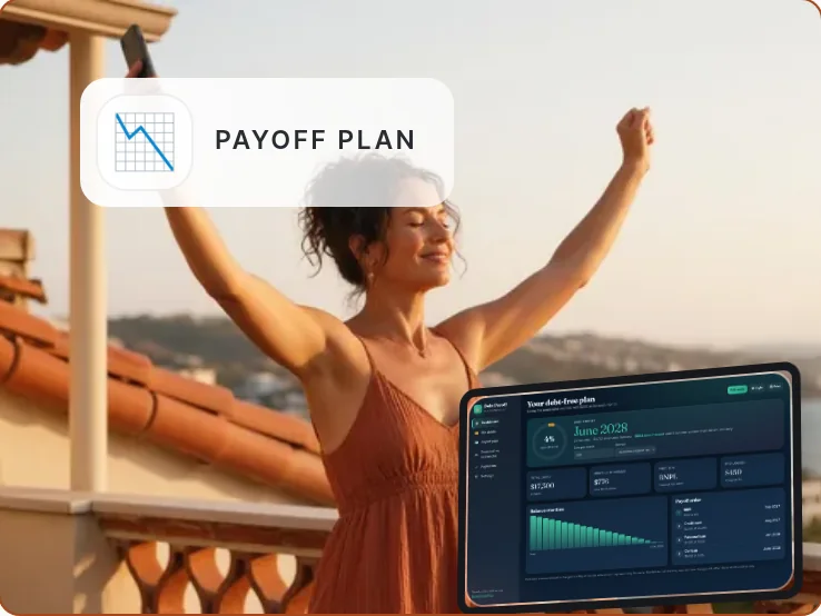 Debt Payoff Planner app by SlateAndTally