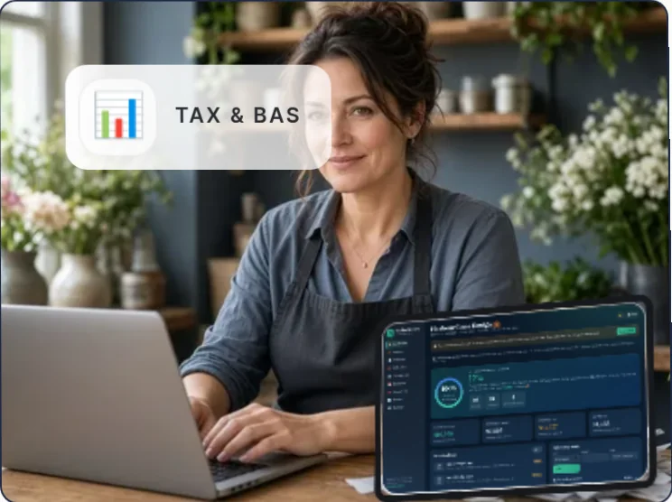 Sole Trader Tax & BAS app by SlateAndTally